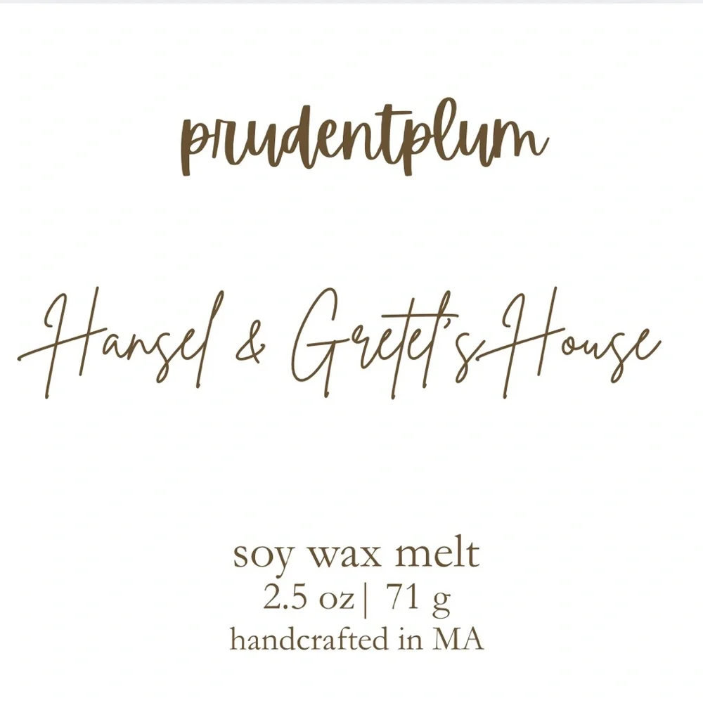 Hansel & Gretel’s House Soy Wax Melt  2.5 oz | Melts For Wax Warmer Clamshell